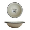 Assiette Métal émaillé - OCRE OU IVOIRE – Image 3