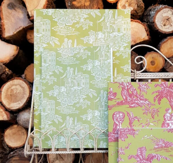 CAHIER A5 BROCHÉ ÉTOFFES ET LITTERATURE