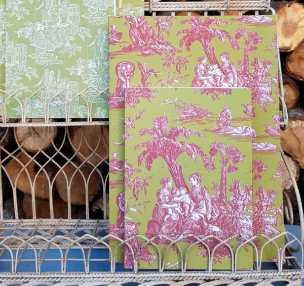 CAHIER A4 ÉTOFFES ET LITTERATURE
