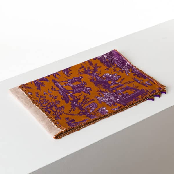 TORCHON LE MEUNIER CASSIS ET ROUX