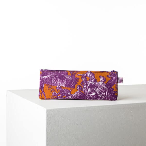 TROUSSE A STYLOS LE MEUNIER CASSIS ET ROUX
