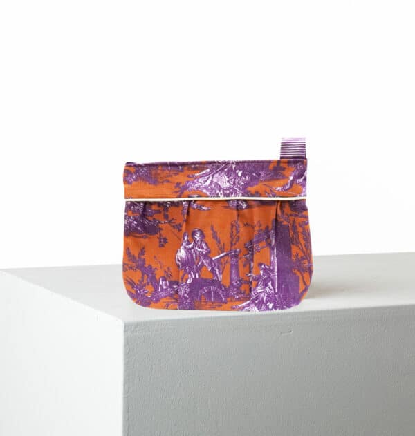 TROUSSE COQUETTE LE MEUNIER CASSIS ET ROUX