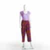PANTALON "LE MEUNIER SON FILS ET L'ANE " VIOLET ET NOISETTE M/L – Image 3