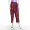 PANTALON "LE MEUNIER SON FILS ET L'ANE " VIOLET ET NOISETTE M/L