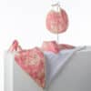 CAPE DE BAIN OFFRANDE ROSE ET CUIVRE – Image 3