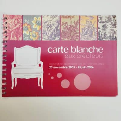 CATALOGUE EXPO "CARTE BLANCHE"