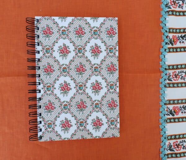 CARNETS A SPIRALES ROSES ET MONTGOLFIERES – Image 2