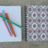 CARNETS A SPIRALES ROSES ET MONTGOLFIERES