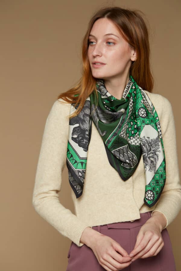 CARRE 100% SOIE – Image 3