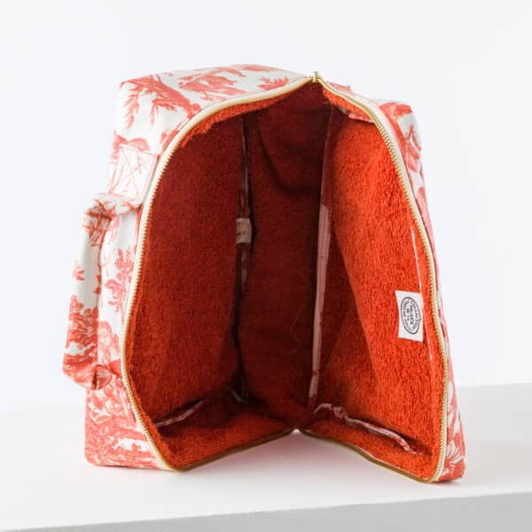 SACOCHE ISOTHERME "PAUL ET VIRGINIE" ORANGE – Image 2