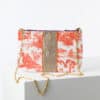 POCHETTE CHAINE "PAUL ET VIRGINIE" ORANGE