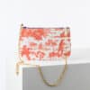 POCHETTE CHAINE "PAUL ET VIRGINIE" ORANGE – Image 2