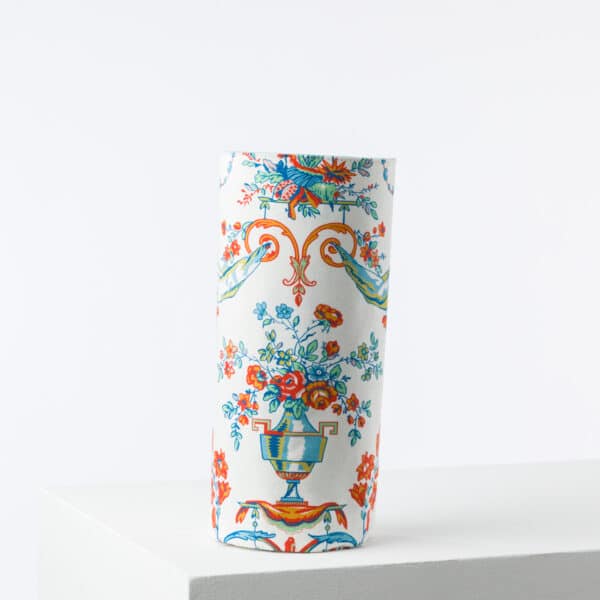 HOUSSE DE BOUTEILLE "L'ENFANT AU DAUPHIN" ORANGE