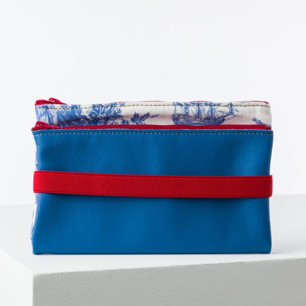 TROUSSE SIAMOISE "PAUL ET VIRGINIE" BLEU