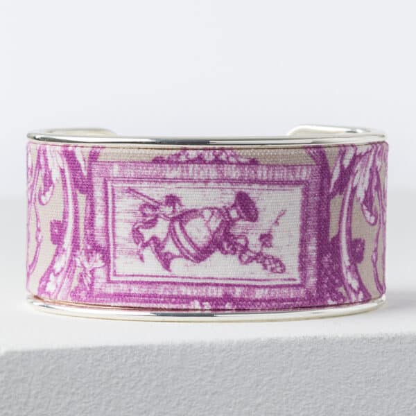 BRACELET JONC "LIBERTE AMERICAINE" MULBERRY – Image 2