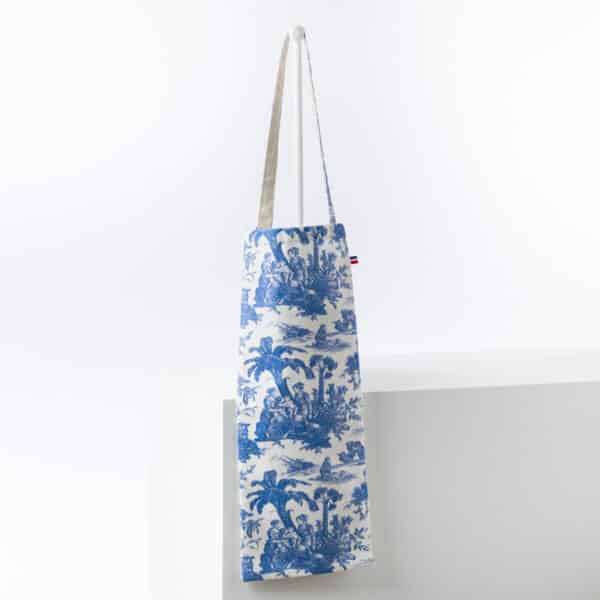 SAC BAGUETTES "PAUL ET VIRGINIE" BLEU