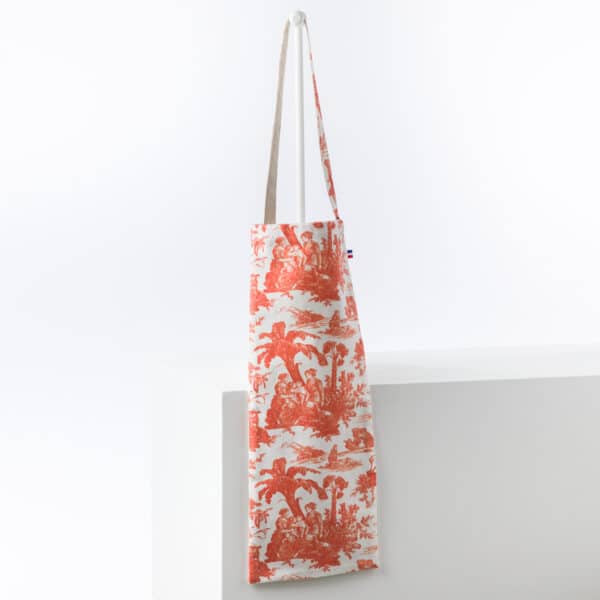 SAC BAGUETTES "PAUL ET VIRGINIE" ORANGE