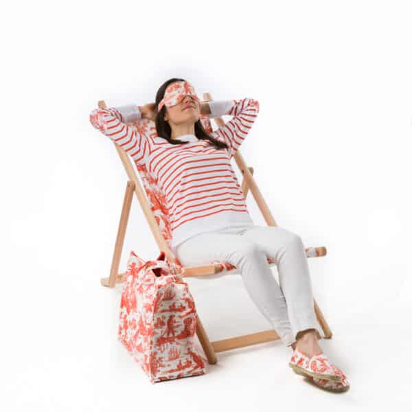 ESPADRILLES "PAUL ET VIRGINIE" ORANGE – Image 2