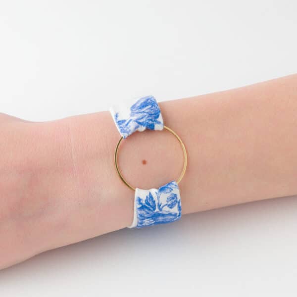 BRACELET JOSEPHINE "PAUL ET VIRGINIE" BLEU – Image 2