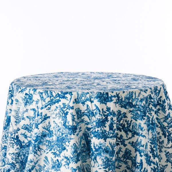 NAPPE 180X270 MEUNIER BLEU DIRECTOIRE