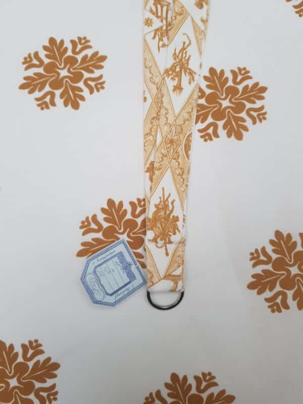 PORTE CLEFS RUBAN - LOSANGES – Image 2