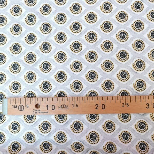 TISSU "MIGNONNETTES" SPIRALES