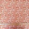 TISSU "FLEURS STYLISEES" TERRACOTA – Image 2