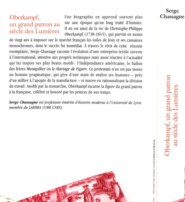 LIVRE : "OBERKAMPF UN GRAND PATRON AU SIECLE DES LUMIERES" – Image 2