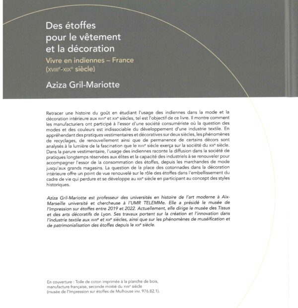 LIVRE- DES ETOFFES POUR LE VETEMENT ET LA DECORATION – Image 2