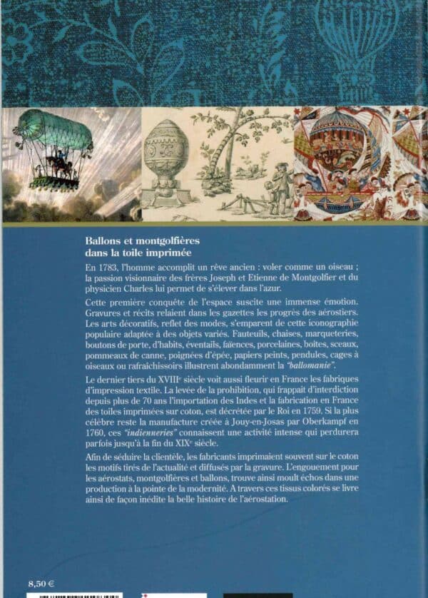 CATALOGUE EXPO "BALLONS ET MONTGOLFIERES DANS LA TOILE IMPRIMEE" – Image 2