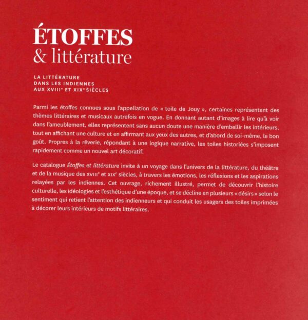 CATALOGUE EXPO "ÉTOFFES ET LITTÉRATURE" – Image 2