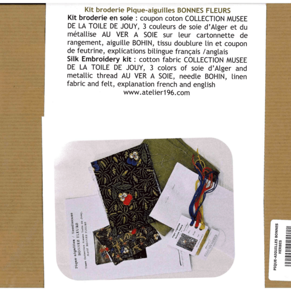 PIQUE-AIGUILLES "BONNES HERBES" – Image 3