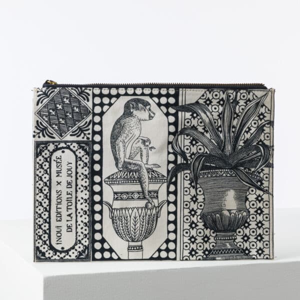 POCHETTE "BAROCCO" BLACK & WHITE – Image 2