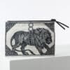 POCHETTE "BAROCCO" BLACK & WHITE
