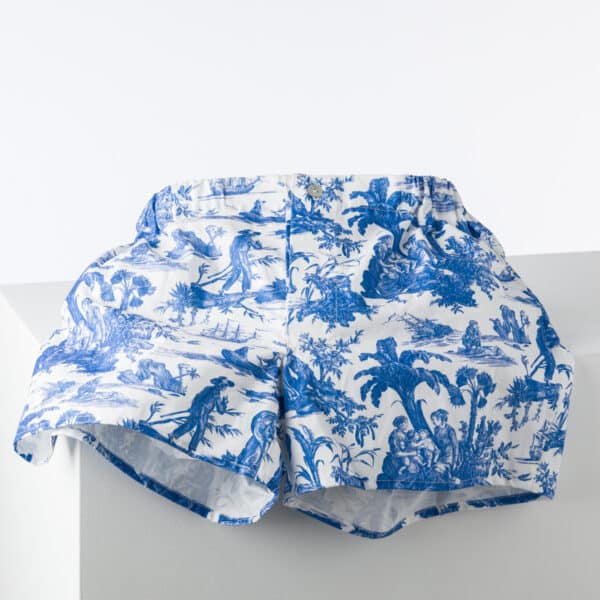 CALECON "PAUL ET VIRGINIE" BLEU S/M