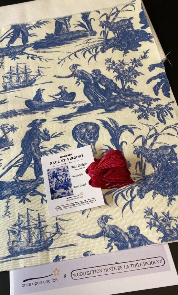 KIT COUTURE HOUSSE DE COUSSIN "PAUL ET VIRGINIE" – Image 4