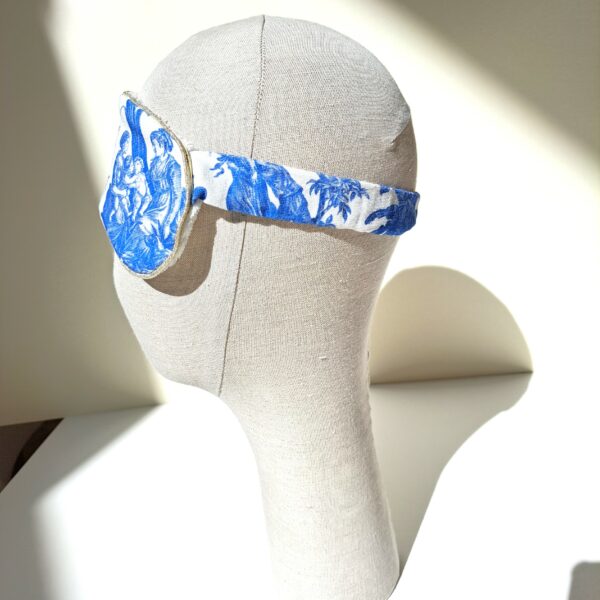 MASQUE DE VOYAGE "PAUL ET VIRGINIE" BLEU – Image 2