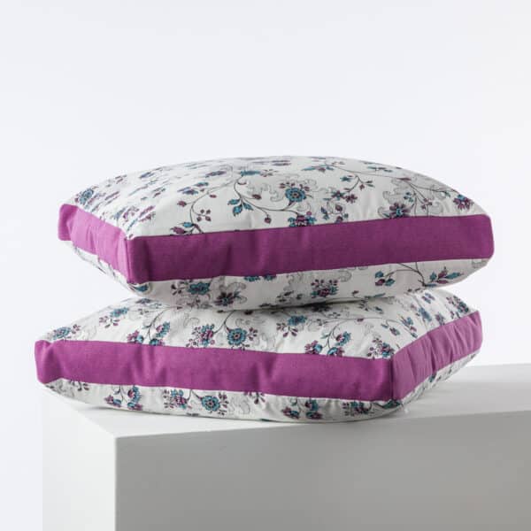 COUSSIN 50X50 "GUIRLANDES DE FLEURS" – Image 2