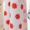 SERVIETTE HAMMAM 100X180 "ROSACES" ROUGE – Image 2