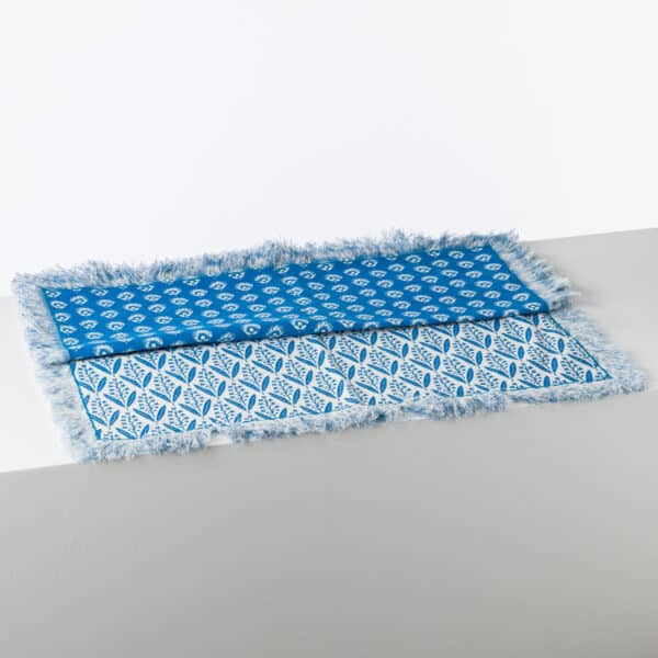 ET DE TABLE X2 EPIS-CHARDONS BLEU DIRECTOIRE