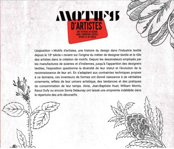 CATALOGUE EXPO "MOTIFS D'ARTISTES" – Image 2