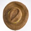 CHAPEAU RAPHIA TRESSé "LIBERTE AMERICAINE" CELADON – Image 2