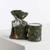 BOUGIE ET SON POCHON "BONNES HERBES"