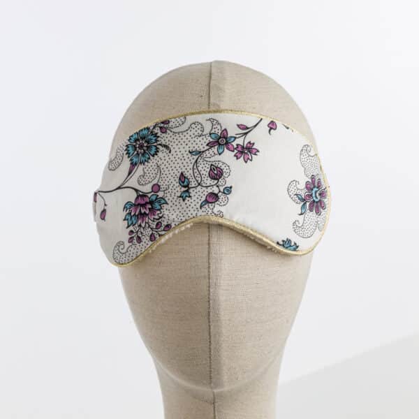 MASQUE DE VOYAGE "GIRLANDES DE FLEURS"