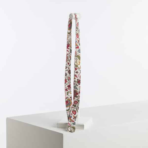 PORTE CLEFS RUBAN "FANTAISIE INDIENNE"