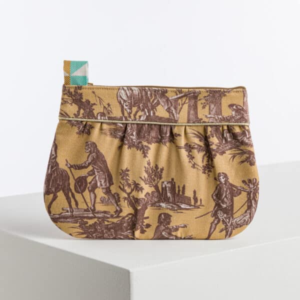 TROUSSE COQUETTE "LE MEUNIER SON FILS ET L'ANE" CAFE AU LAIT