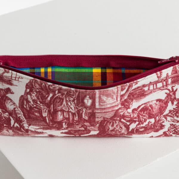 TROUSSE STYLOS  "LIBERTE AMERICAINE"  ROUGE – Image 3