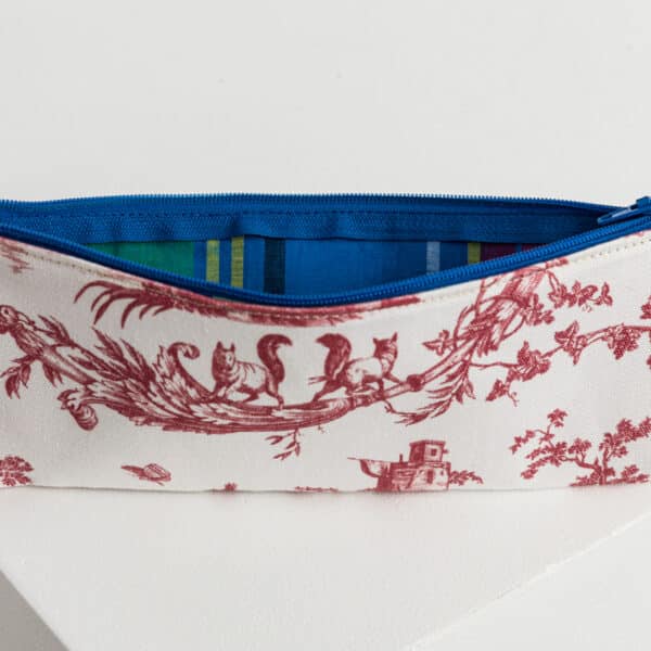 TROUSSE STYLOS  "LIBERTE AMERICAINE"  ROUGE – Image 4