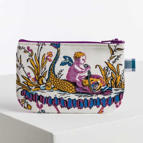 TROUSSE POULETTE "L'ENFANT AU DAUPHIN" VIOLET