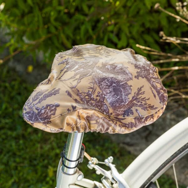 HOUSSE SELLE DE VELO "LE MEUNIER, SON FILS ET L'ANE"